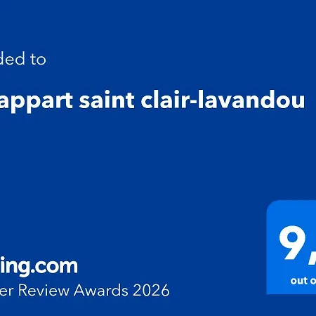 아파트 Bel Saint Clair-lavandou 르 라방두